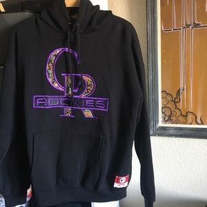 Vintage Nutmeg Colorado Rockies Hoodie
